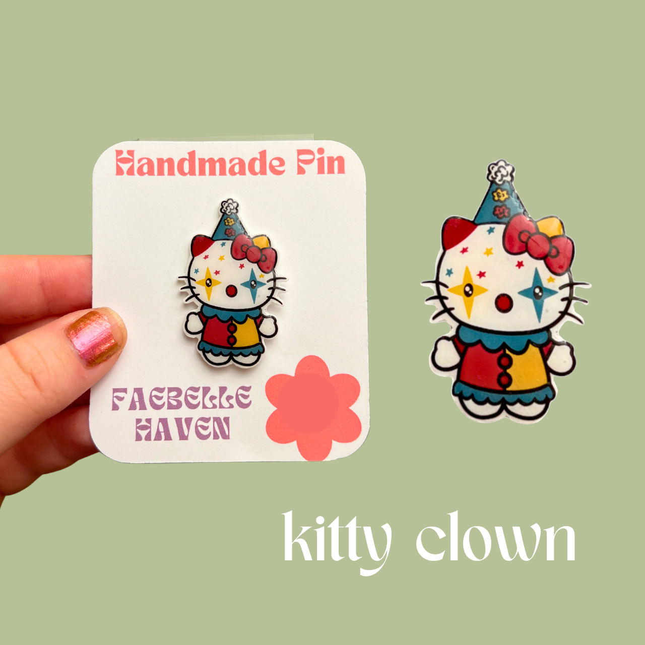 Nostalgic Y2K Acrylic Pin