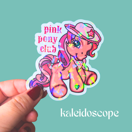 Pink Pony Club Sticker