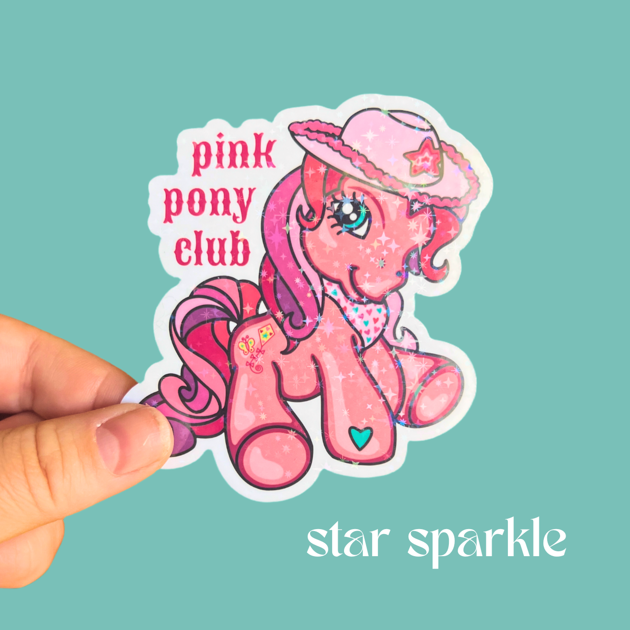 Pink Pony Club Sticker