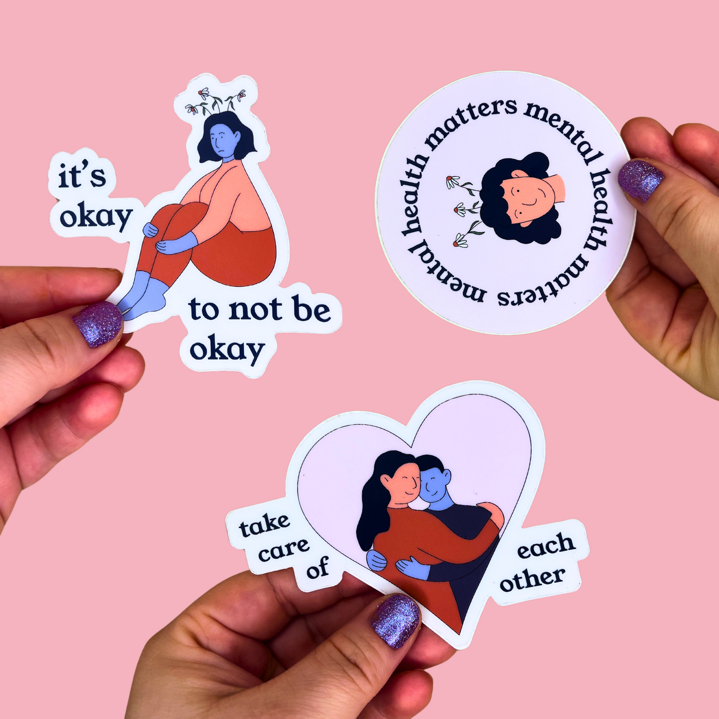 Mental Health Stickers