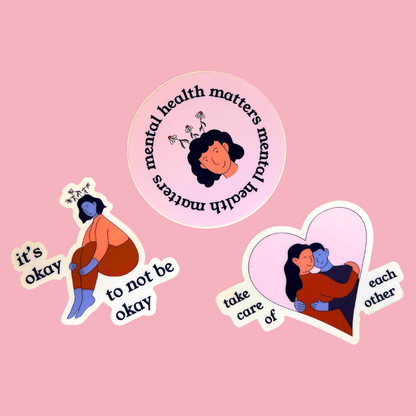 Mental Health Stickers