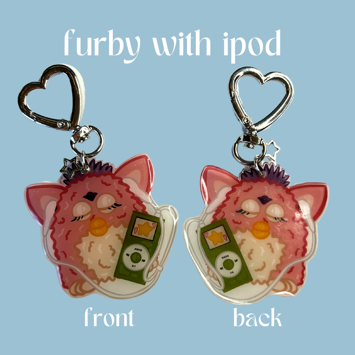 Handmade Large Charm Keychains