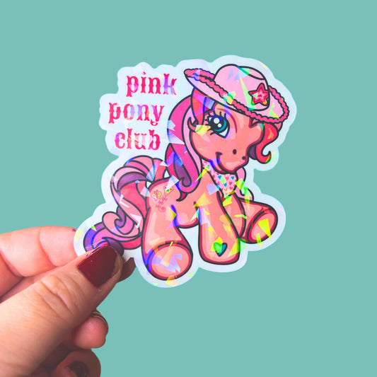Pink Pony Club Sticker